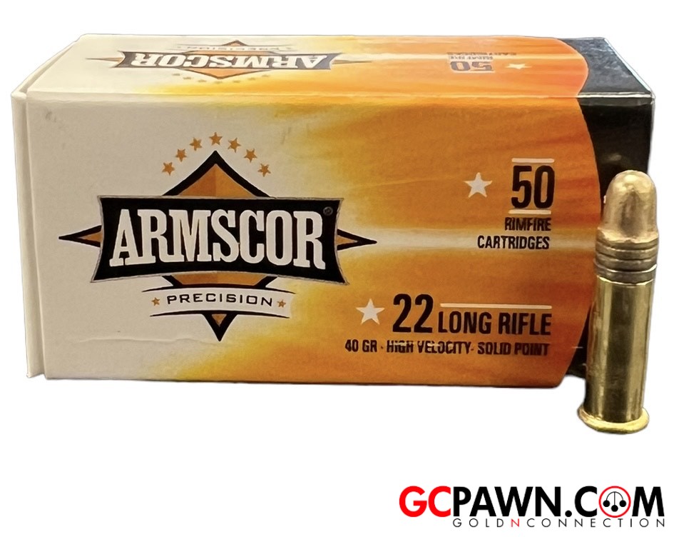 Armscor 22 LR 40 gr High Velocity Solid Point 50 rounds