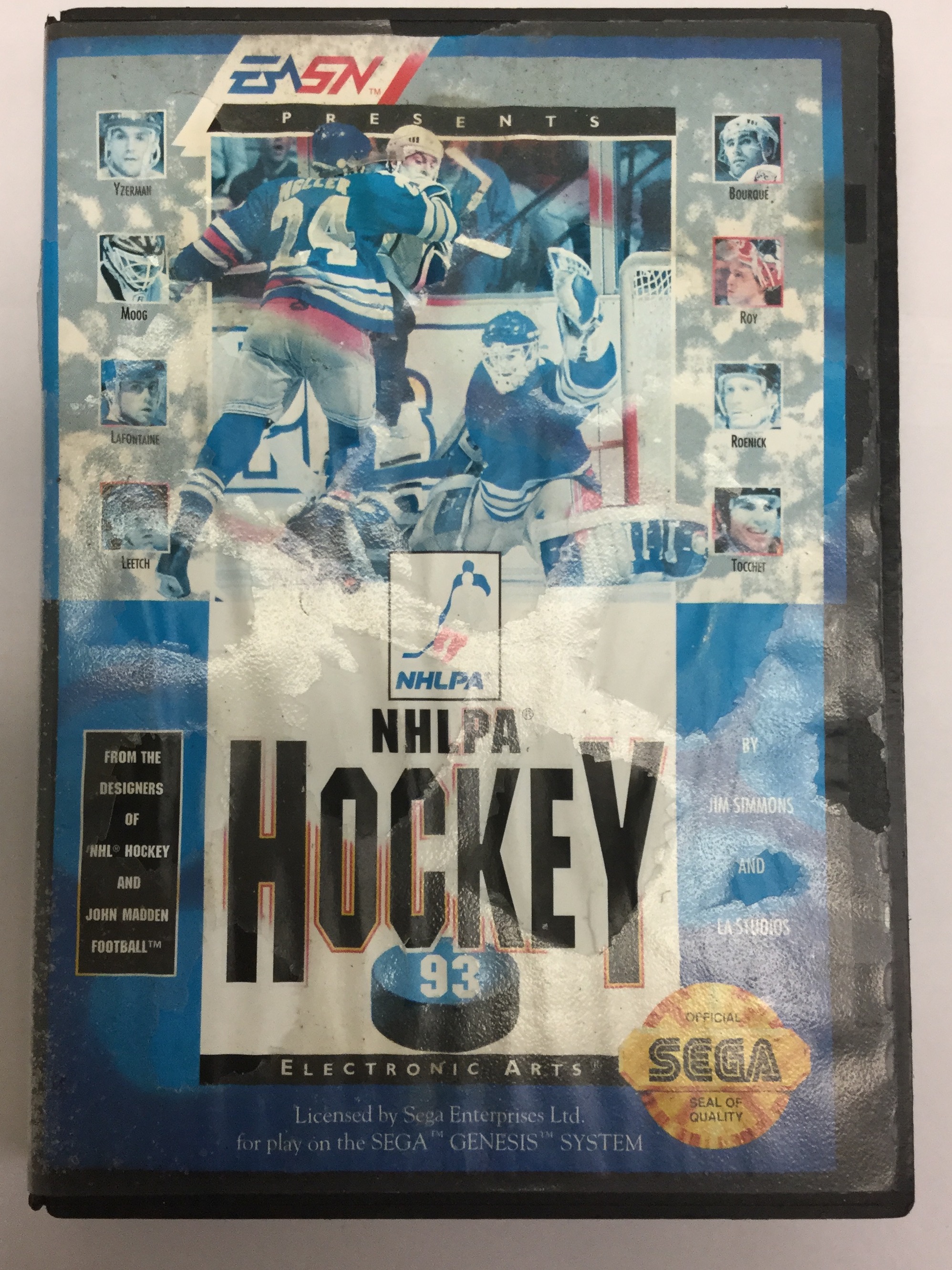 Sega - NHLPA Hockey '93