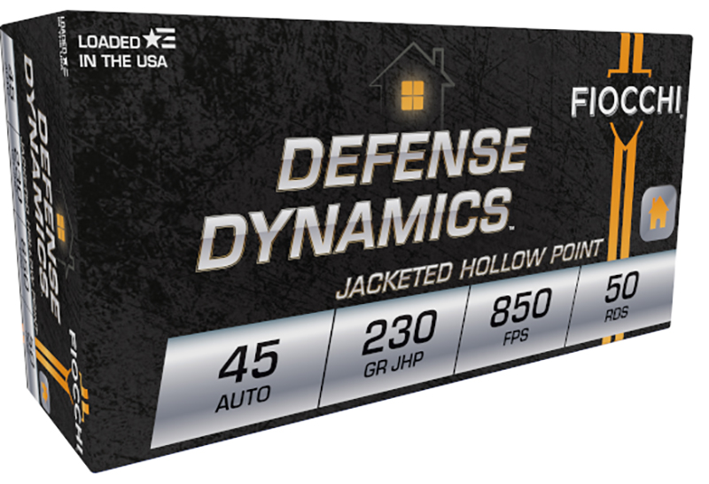 Fiocchi Extrema 45 Auto 230 grain JHP 50 rounds